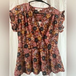 Floral shirt Size L